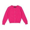 Child [2-14] Rock Your Baby Outerwear | Rock Your Baby Hot Pink Knit Cardigan