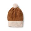 Baby [0-23M] Wilson & Frenchy Beanies | Wilson And Frenchy Knitted Spliced Hat - Spice