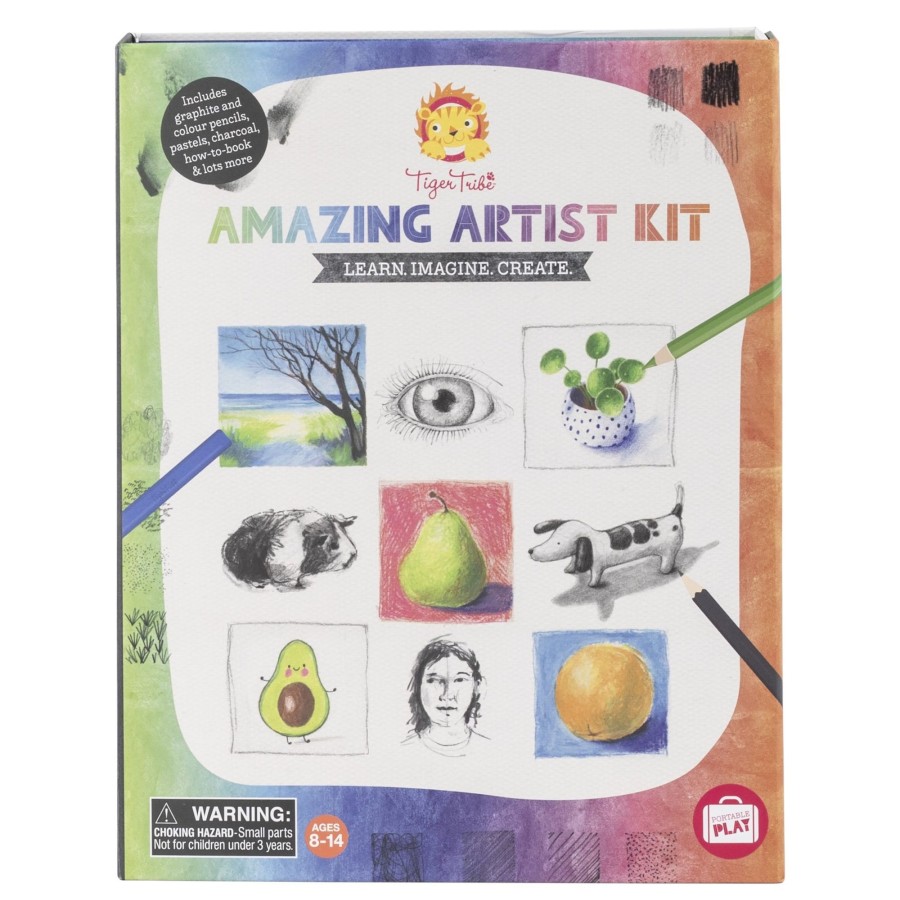 Play + Learn Tiger Tribe Activity Sets | Amazing Artist Kit