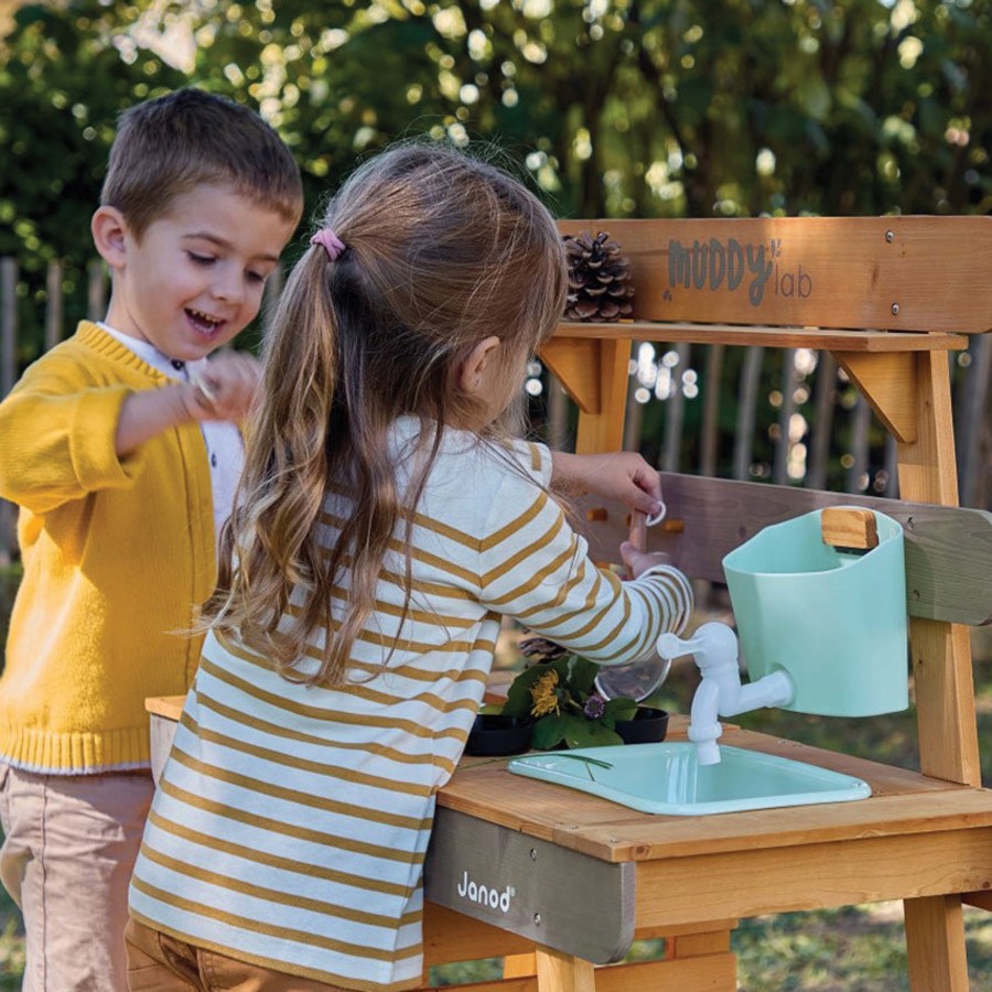 Play + Learn Janod Outdoor | Janod - Muddy Lab Outdoor Kitchen