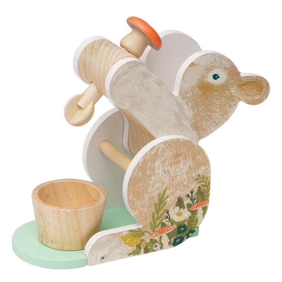 Play + Learn Manhattan Wooden Toys | Wooden Bunny Hop Mixer