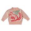 Child [2-14] Halcyon Nights Knitwear | Halcyon Nights Cotton Knit Jumper - Rusty Roo