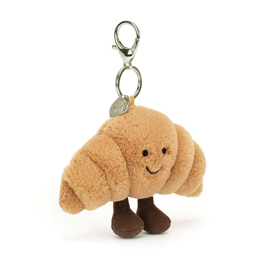 Child [2-14] Jellycat Bags + Mealtime | Jellycat Amuseable Bag Charm - Croissant