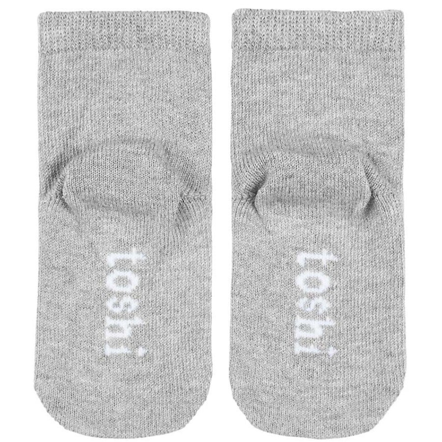 Baby [0-23M] Toshi Socks + Tights | Toshi Organic Ankle Dreamtime Socks - Ash