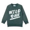 Child [2-14] Minti Jumpers | Minti Wild One Crew - Forest Wash