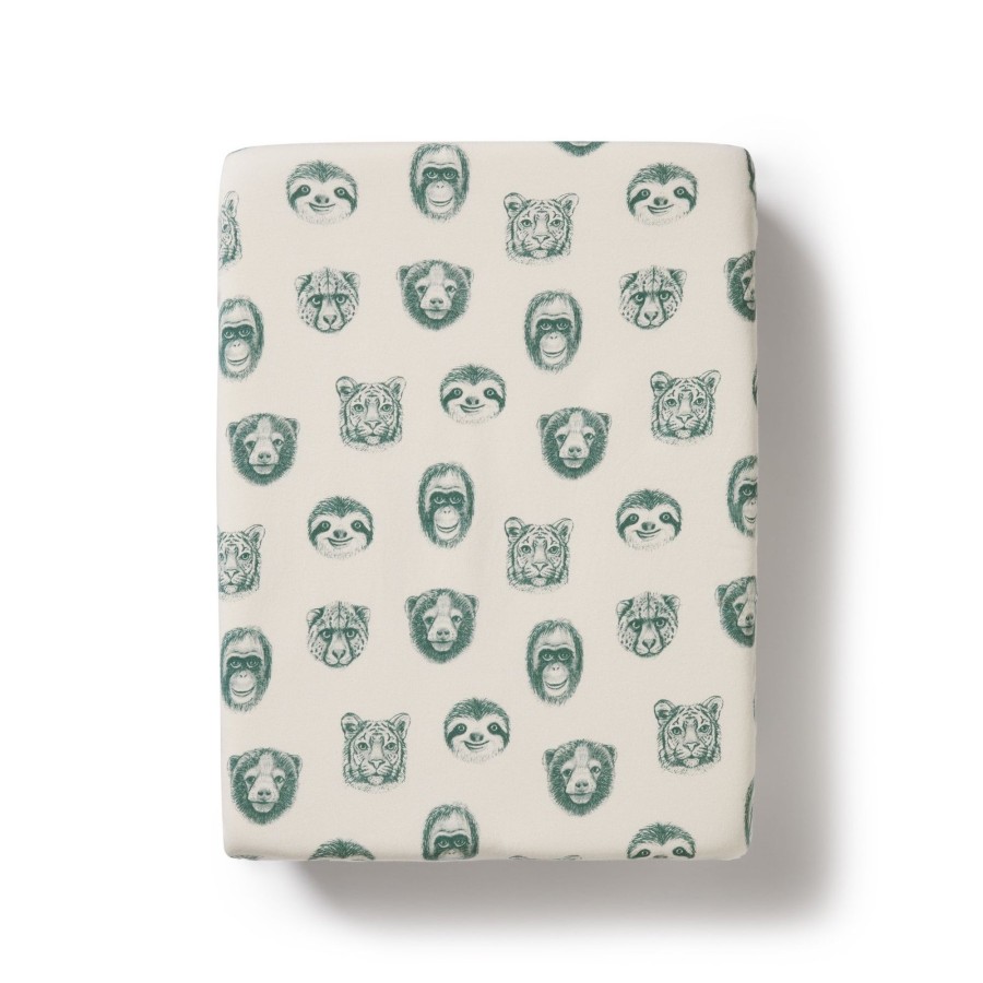 Baby [0-23M] Wilson & Frenchy Sleep | Wilson And Frenchy Organic Bassinet Sheet Hello Jungle