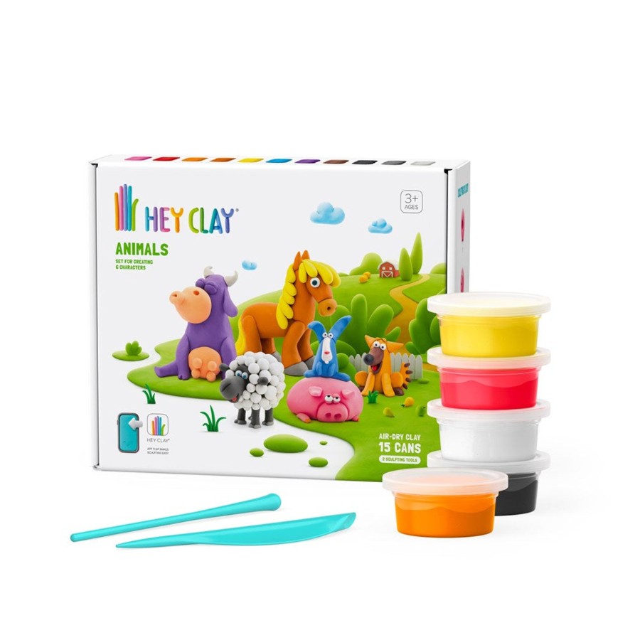 Play + Learn Hey Clay Craft | Hey Clay - Animal Set