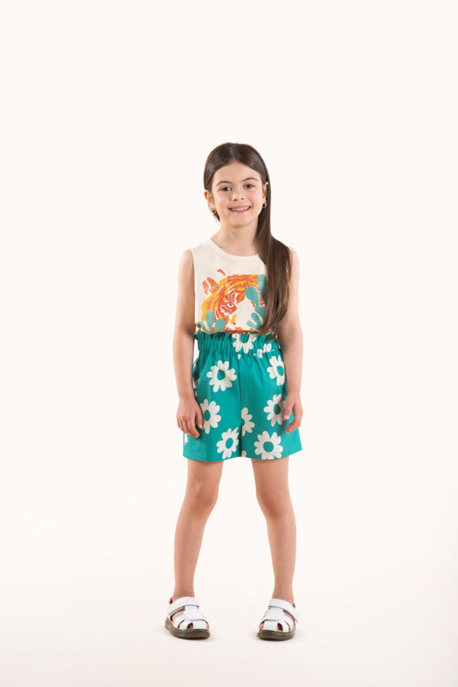 Child [2-14] Rock Your Baby Bottoms | Rock Your Baby Paperbag Shorts - Cabana