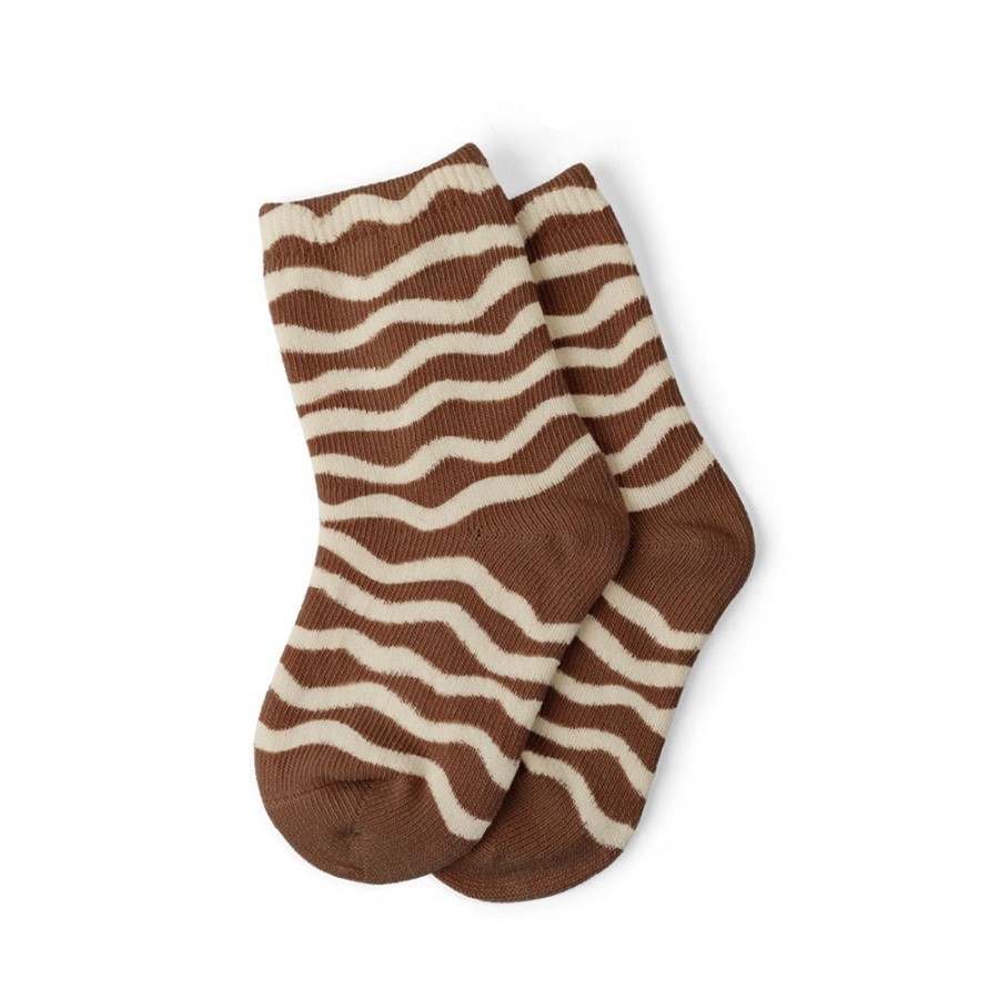 Baby [0-23M] Grown Socks + Tights | Grown Socks - Espresso River