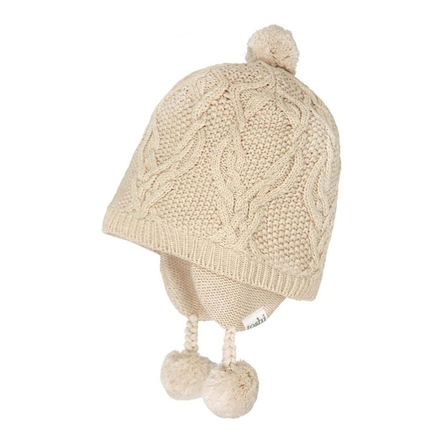 Child [2-14] Toshi Beanies | Toshi Organic Earmuff - Fantasy / Oatmeal