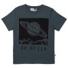 Child [2-14] Minti Tops | Minti Friendly Saturn Tee - Forest