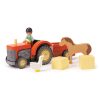 Play + Learn Tenderleaf Wooden Toys | Farmyard Tractor