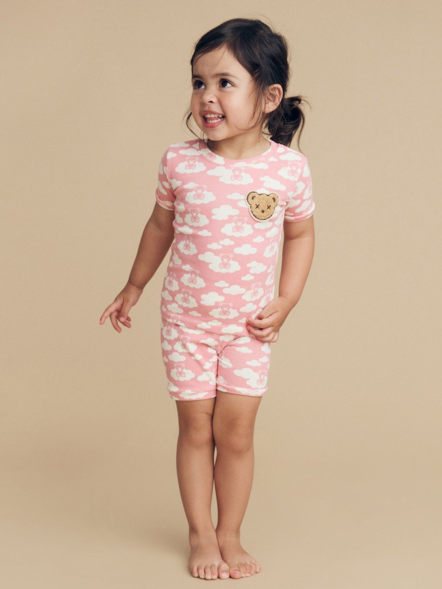 Child [2-14] Huxbaby Sleep | Huxbaby Cloud Bear Dusty Rose Pyjama Set