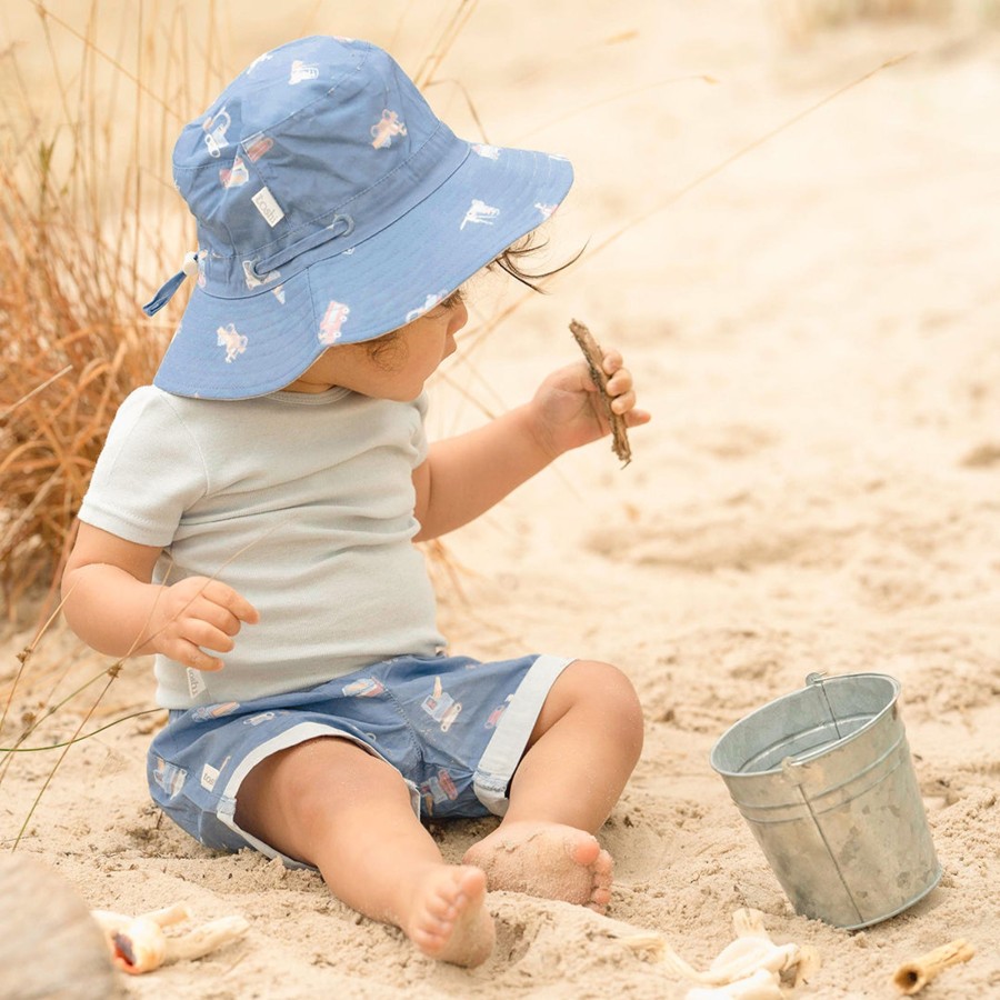 Baby [0-23M] Toshi Hats | Toshi Sun Hat - Playtime Big Diggers