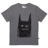 Child [2-14] Minti Tops | Minti Scribble Monster Tee - Charcoal Marle