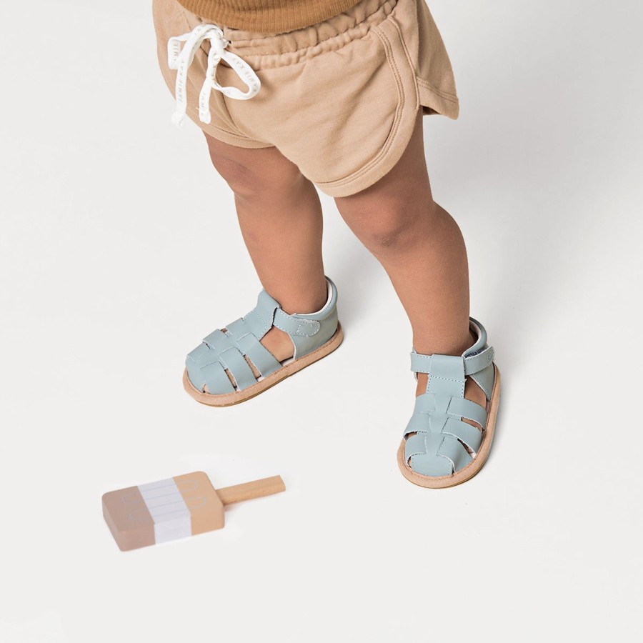 Baby [0-23M] Pretty Brave Footwear | Pretty Brave Baby Rio - Seafoam