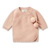 Child [2-14] Wilson & Frenchy Knitwear | Wilson And Frenchy Knitted Kimono Cardigan - Rose