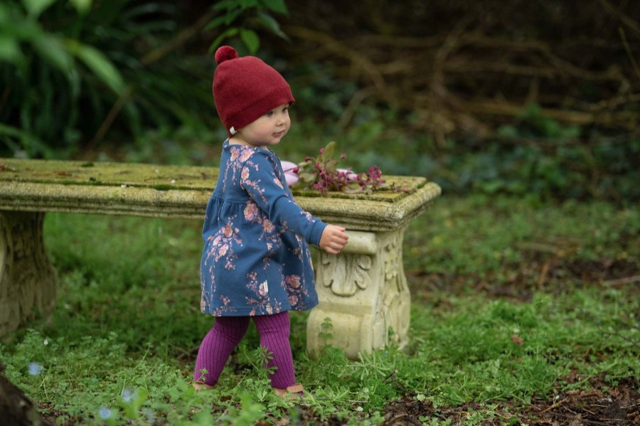 Child [2-14] Toshi Beanies | Toshi Organic Beanie - Love / Rosewood