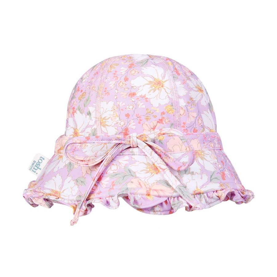 Baby [0-23M] Toshi Swim | Toshi Swim Bell Hat - Dahlia