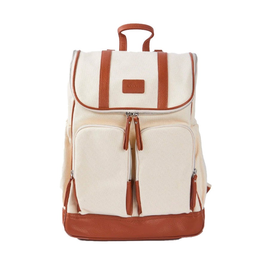 Grown Ups Oi Oi | Oioi Nappy Backpack - Canvas/Terracotta