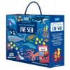 Play + Learn Sassi Puzzles | Travel Learn And Explore - The Sea 205 Piece Puzzle & Book