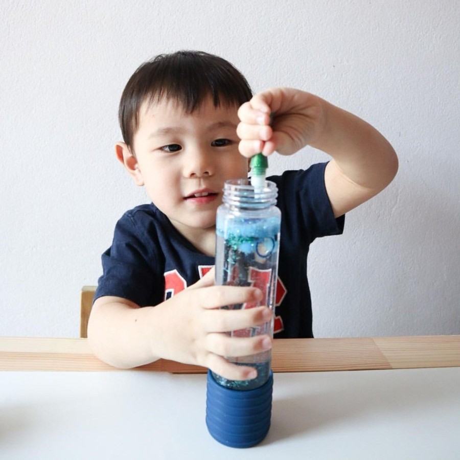 Play + Learn Jellystone Designs Sensory | Diy Calm Down Bottle - Blue