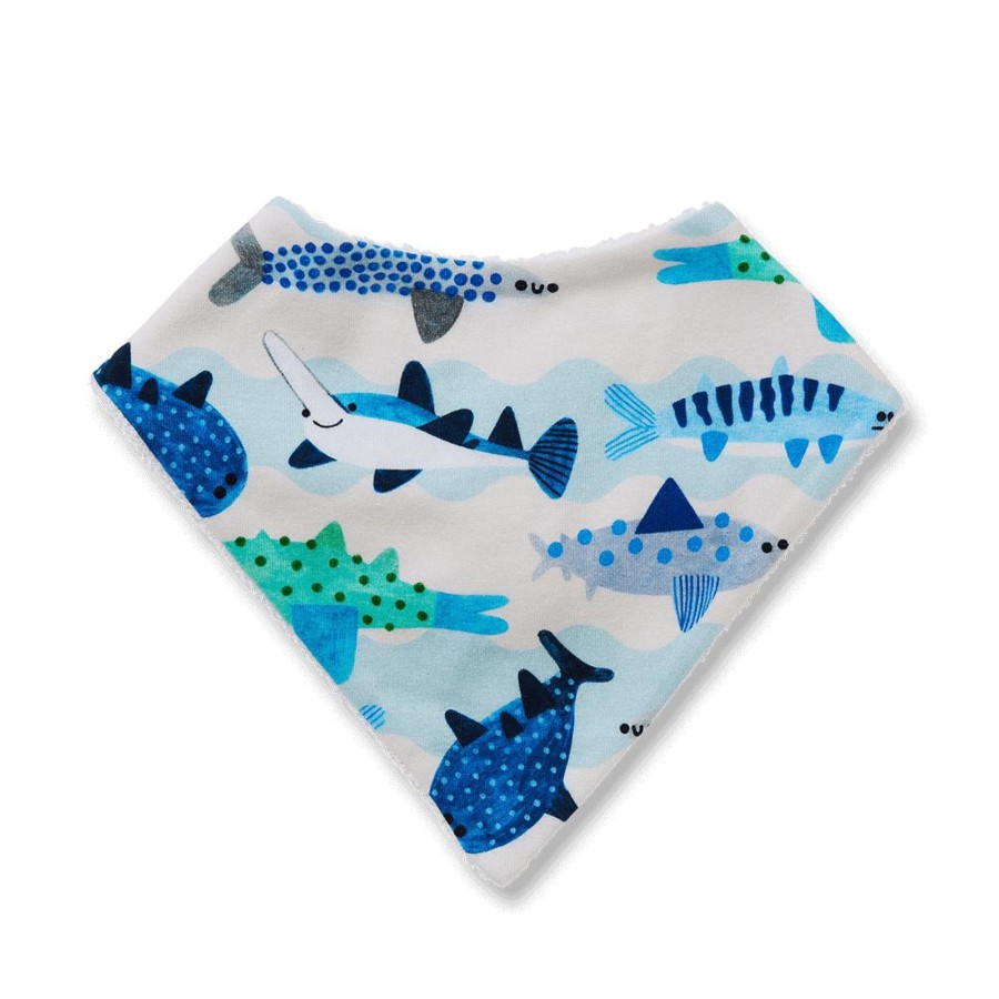 Baby [0-23M] Halcyon Nights Bibs | Halcyon Nights Fintastic Baby Bib