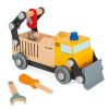 Play + Learn Janod Vehicles | Janod - Bricokids Diy Construction Truck