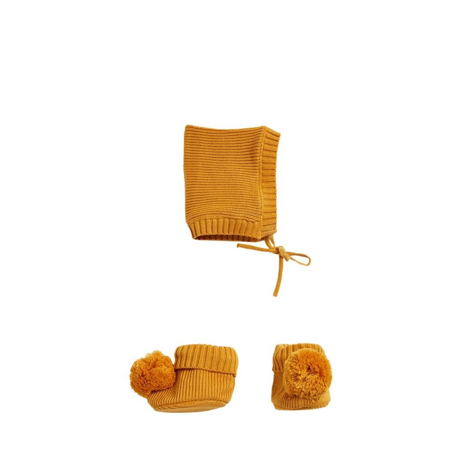 Play + Learn Olli Ella Dolls + Accessories | Olli Ella Dinkum Doll Knit Set - Honey