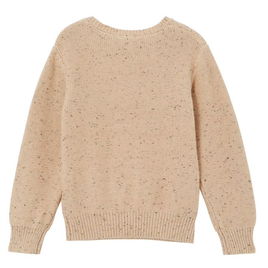 Baby [0-23M] Milky Knitwear | Milky Cable Knit Jumper - Fleck