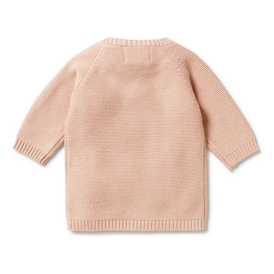 Child [2-14] Wilson & Frenchy Knitwear | Wilson And Frenchy Knitted Kimono Cardigan - Rose