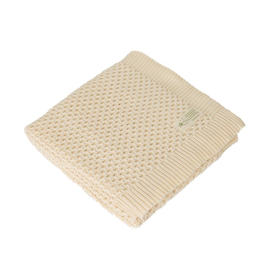 Baby [0-23M] Nature Baby Blankets | Nature Baby Cot Blanket - Honeycomb