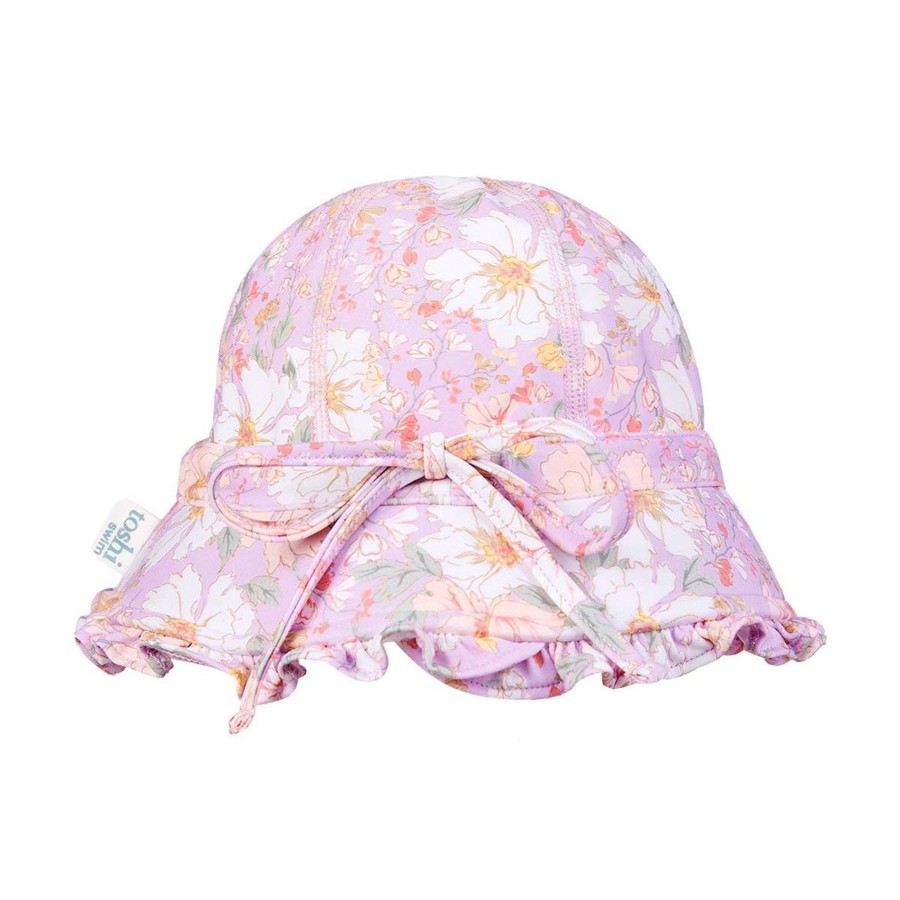 Child [2-14] Toshi Hats | Toshi Swim Bell Hat - Dahlia