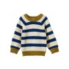 Child [2-14] Nature Baby Jumpers | Nature Baby Billy Jumper - Marine Blue Stripe