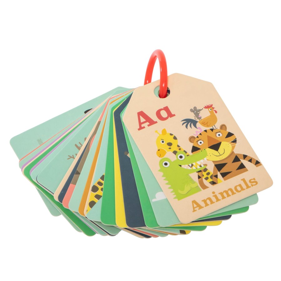 Play + Learn Tiger Tribe Letters + Numbers | Flash Cards - Animal Abc