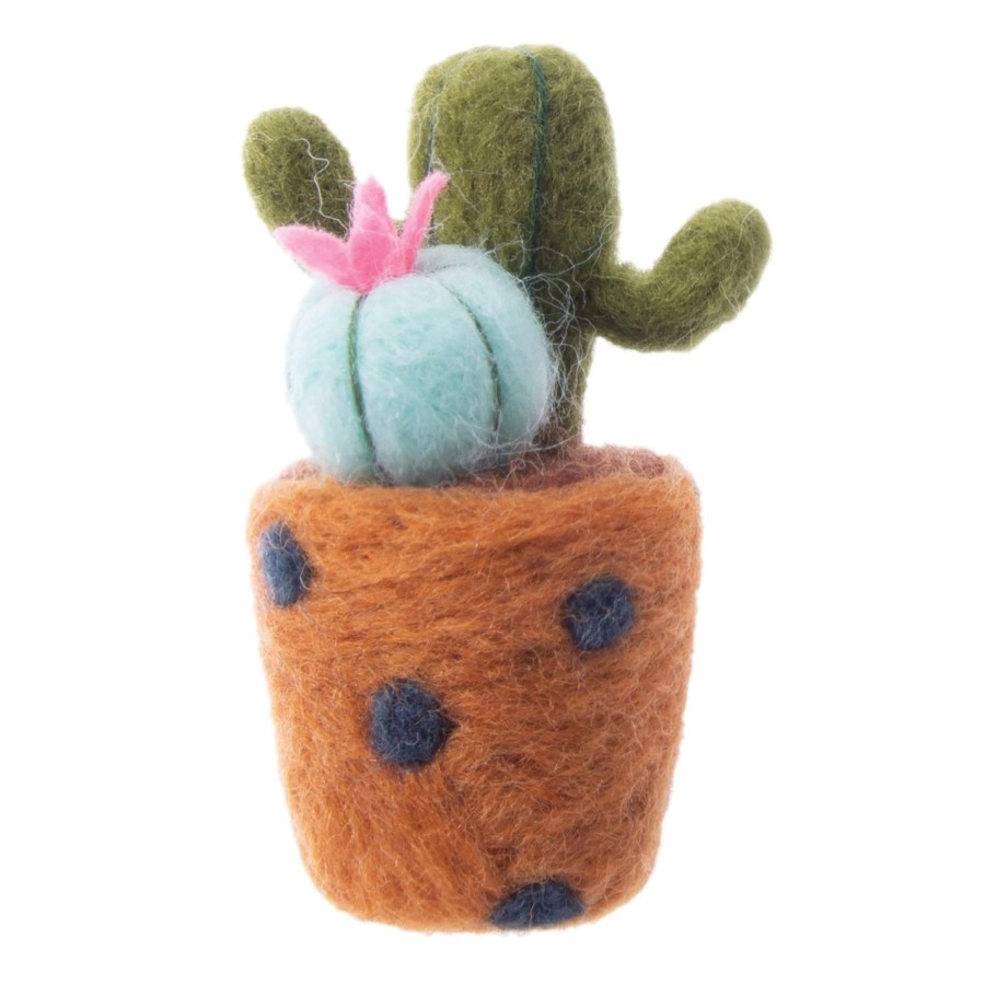 Play + Learn IS GIFT Small + Fun | Felting Kit - Cactus