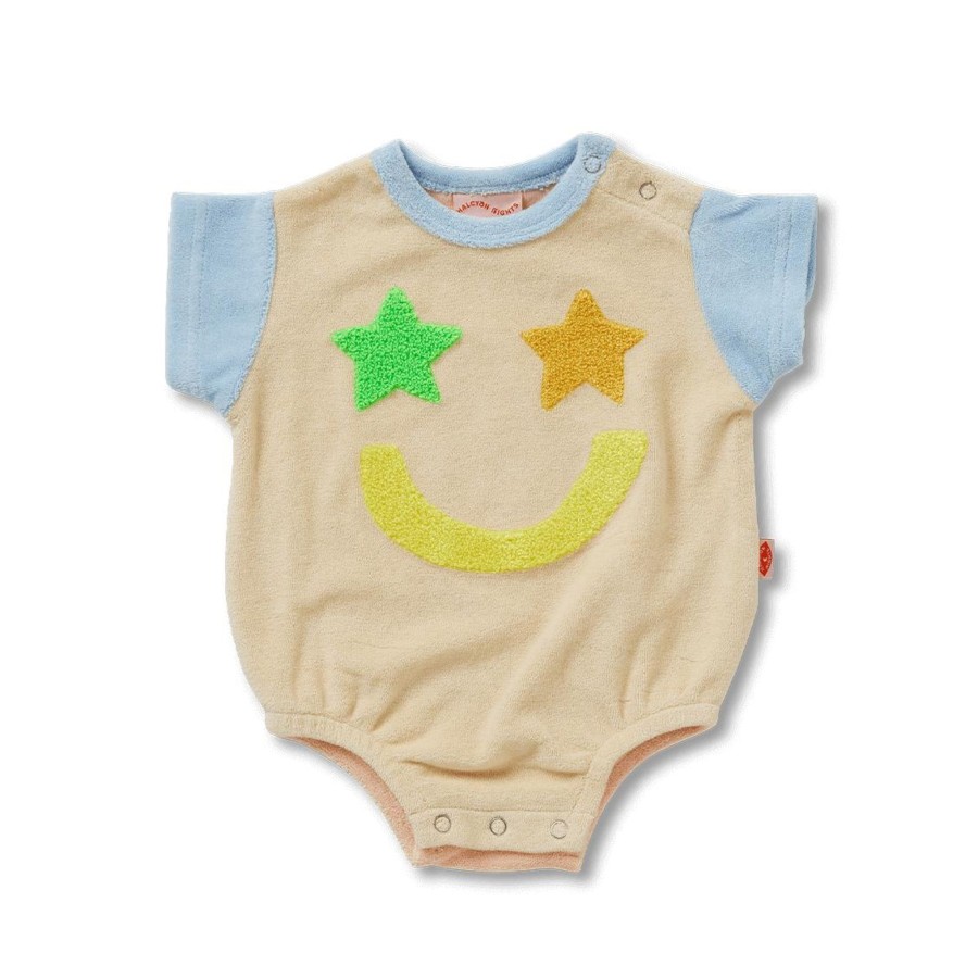 Baby [0-23M] Halcyon Nights All In One | Halcyon Nights Terry Bodysuit - Starry Eyed