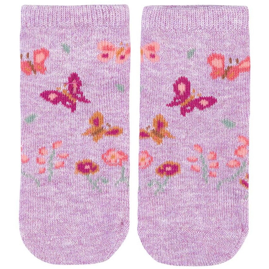 Baby [0-23M] Toshi Socks + Tights | Toshi Organic Ankle Jacquard Socks - Lavandula