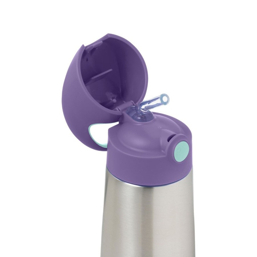 Child [2-14] B.Box Bags + Mealtime | B.Box Insulated Drink Bottle 350Ml - Lilac Pop