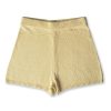 Grown Ups Grown | Grown Ladies Beach Shorts - Lemon