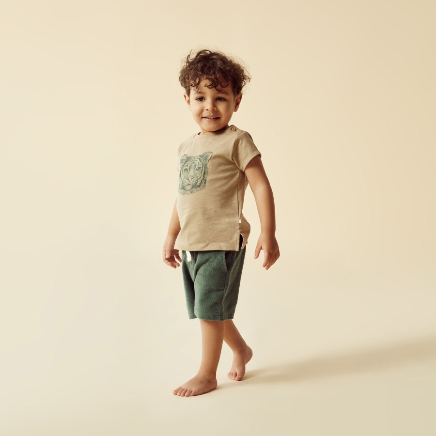 Baby [0-23M] Wilson & Frenchy Tops | Wilson And Frenchy Organic Tee Leo Lion