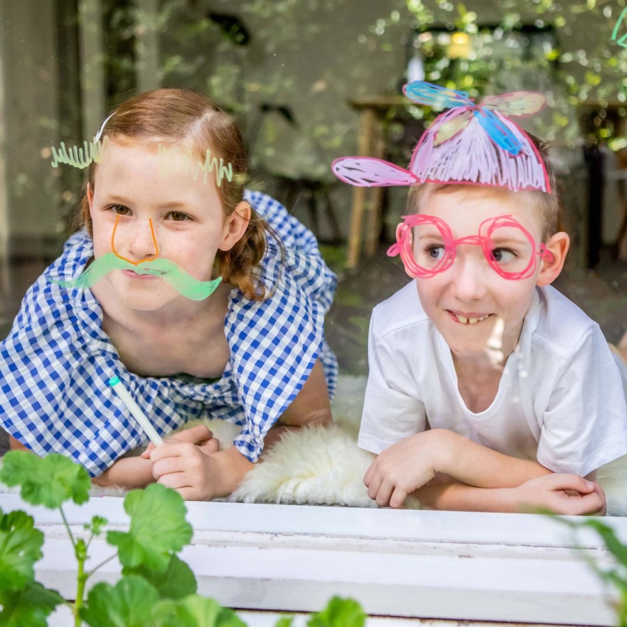 Play + Learn Tiger Tribe Small + Fun | Stationery - Window Markers