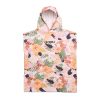 Child [2-14] Crywolf Swim | Crywolf Hooded Towel Tropical Floral