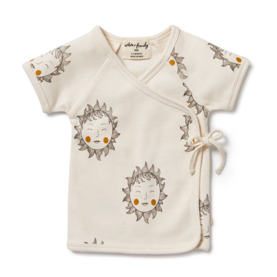 Baby [0-23M] Wilson & Frenchy Tops | Wilson And Frenchy Organic Kimono Top Shine On Me