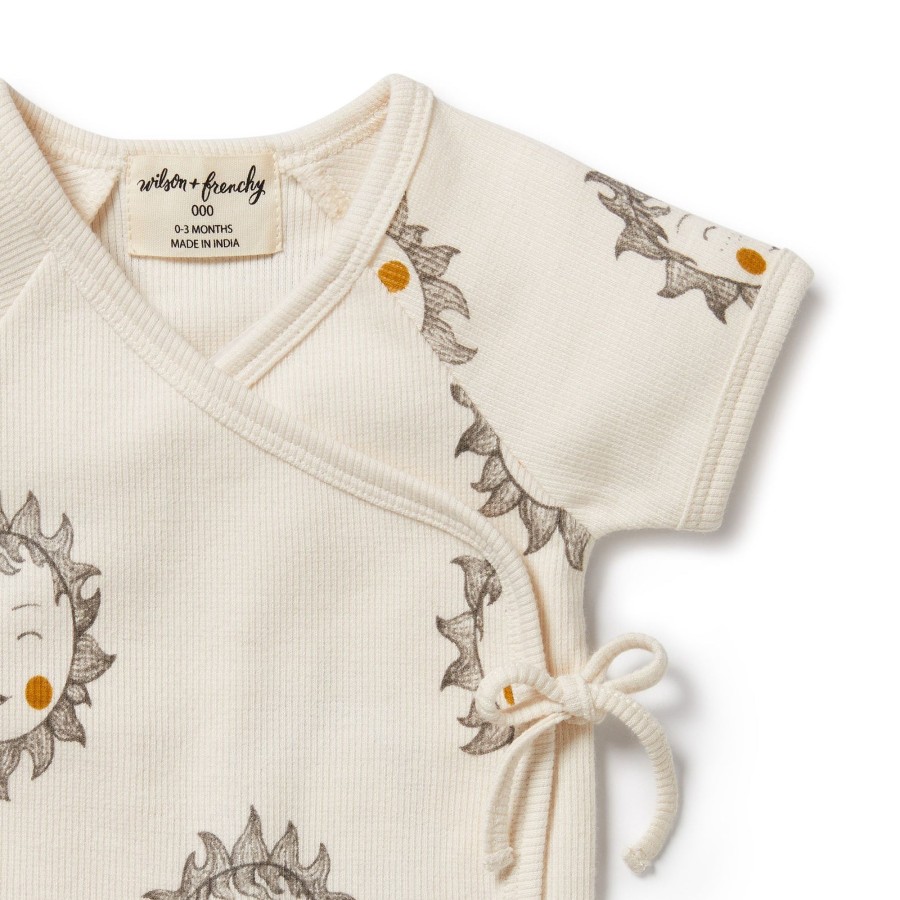 Baby [0-23M] Wilson & Frenchy Tops | Wilson And Frenchy Organic Kimono Top Shine On Me