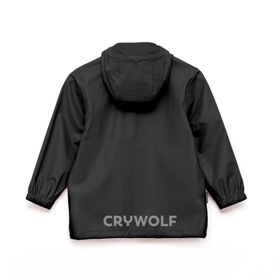 Child [2-14] Crywolf Rainwear | Crywolf Play Jacket - Black