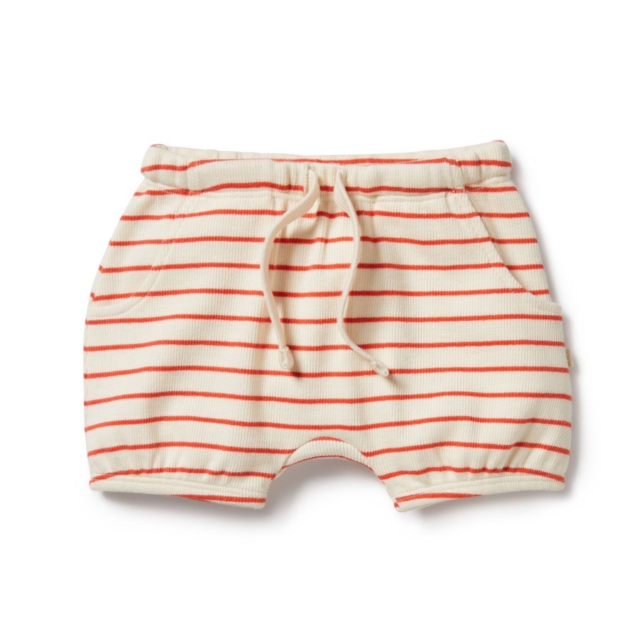 Child [2-14] Wilson & Frenchy Bottoms | Wilson And Frenchy Organic Bloomer Short Petit Rouge