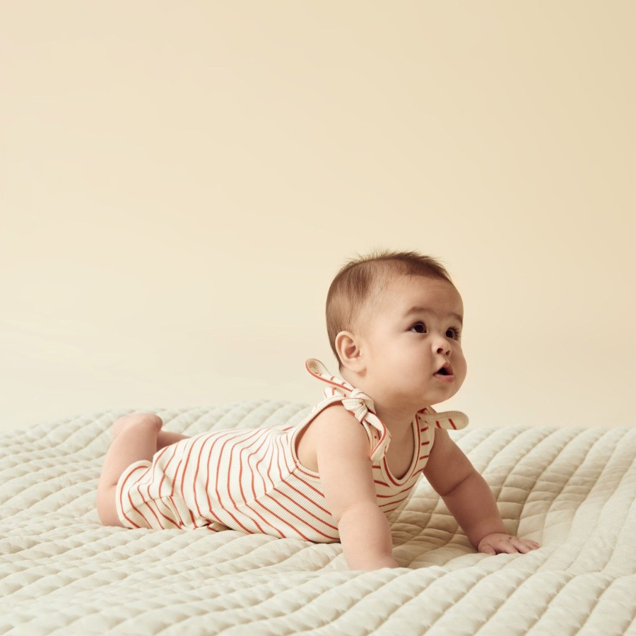 Child [2-14] Wilson & Frenchy Bottoms | Wilson And Frenchy Organic Bloomer Short Petit Rouge