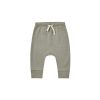 Child [2-14] Quincy Mae Bottoms | Quincy Mae Drawstring Pant - Basil