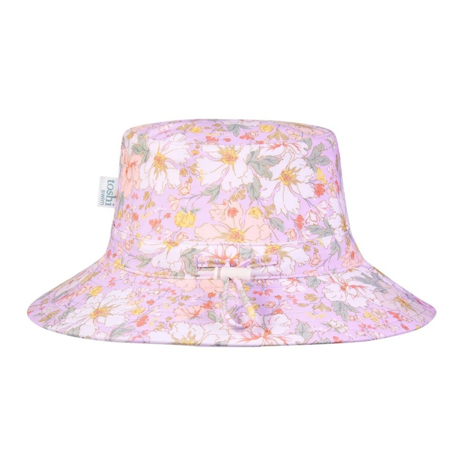 Baby [0-23M] Toshi Swim | Toshi Swim Sunhat - Dahlia